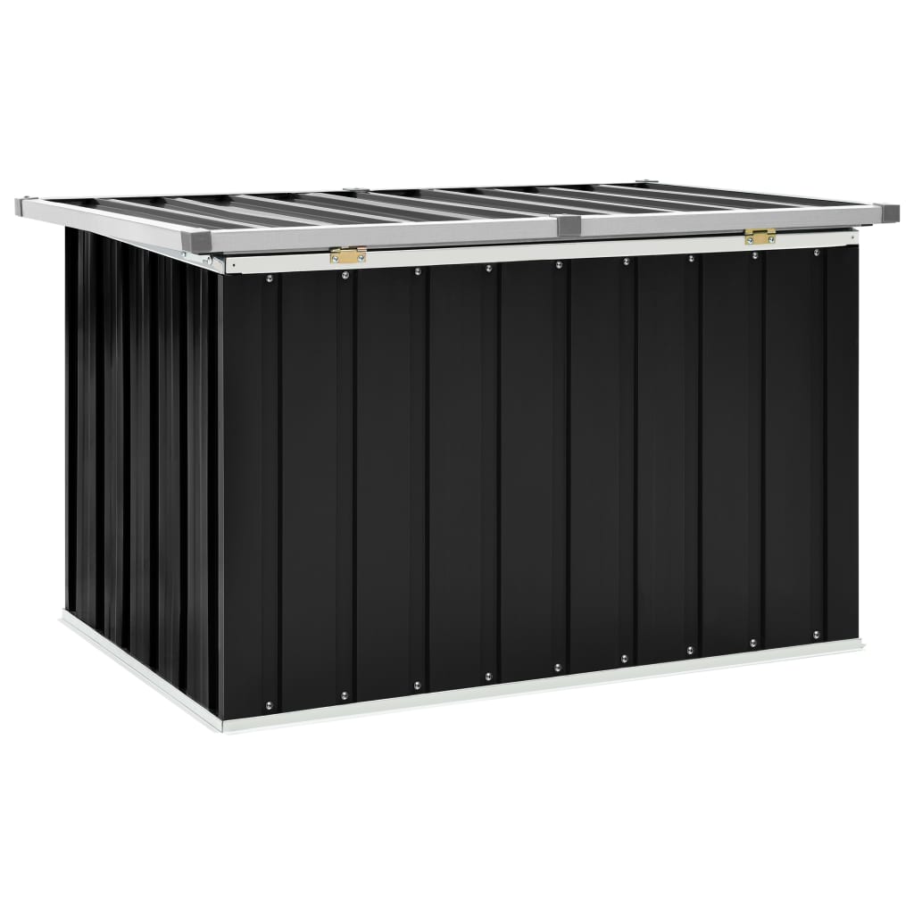 NNEVL Garden Storage Box Anthracite 109x67x65 cm