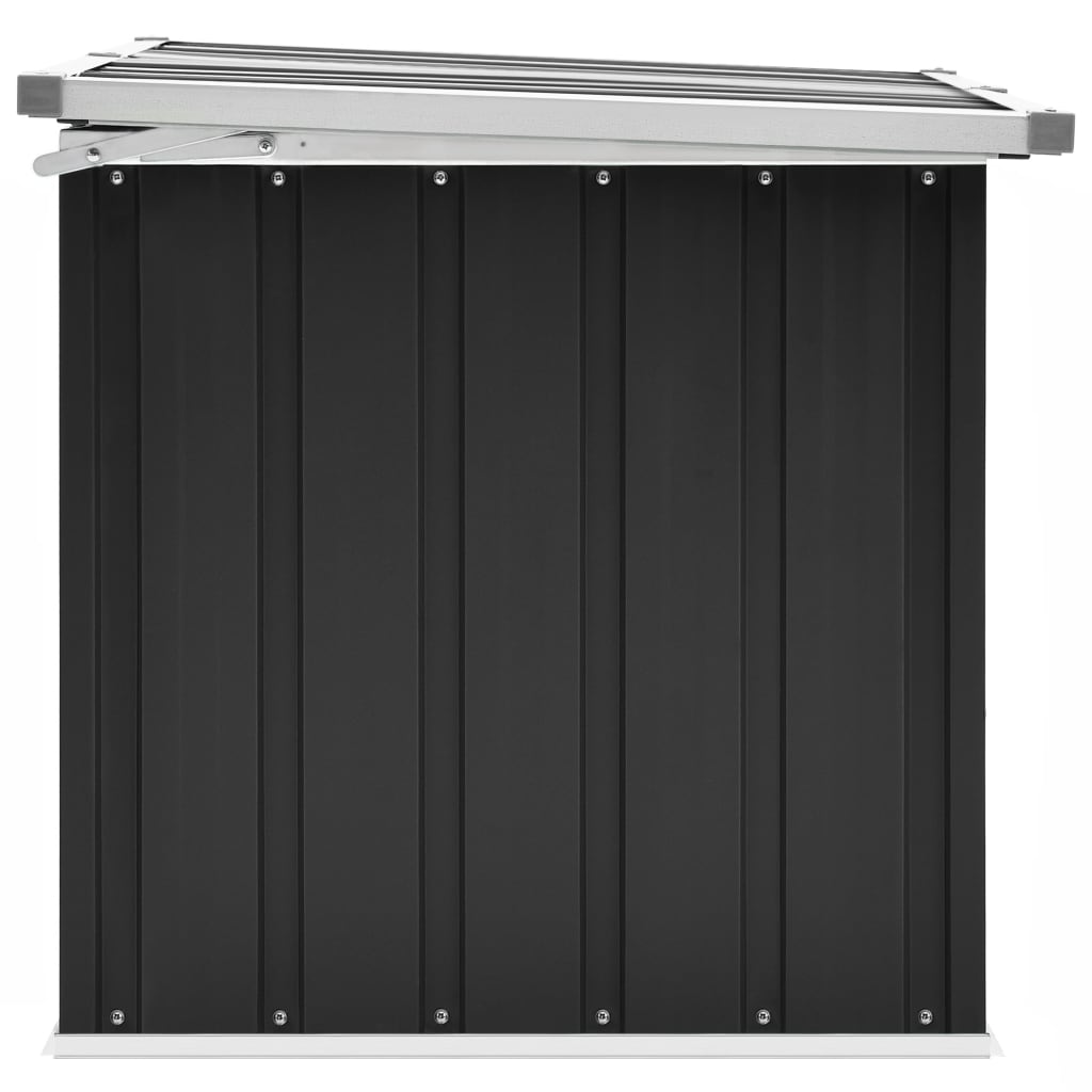 NNEVL Garden Storage Box Anthracite 109x67x65 cm