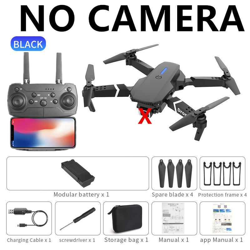 4K WiFi FPV Drone — Dual Camera, Altitude Hold & Wide Angle Lens