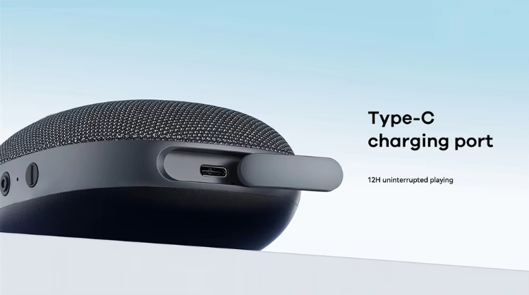 IPX7 Waterproof Portable Bluetooth Speaker — Outdoor & Adventure (Black)